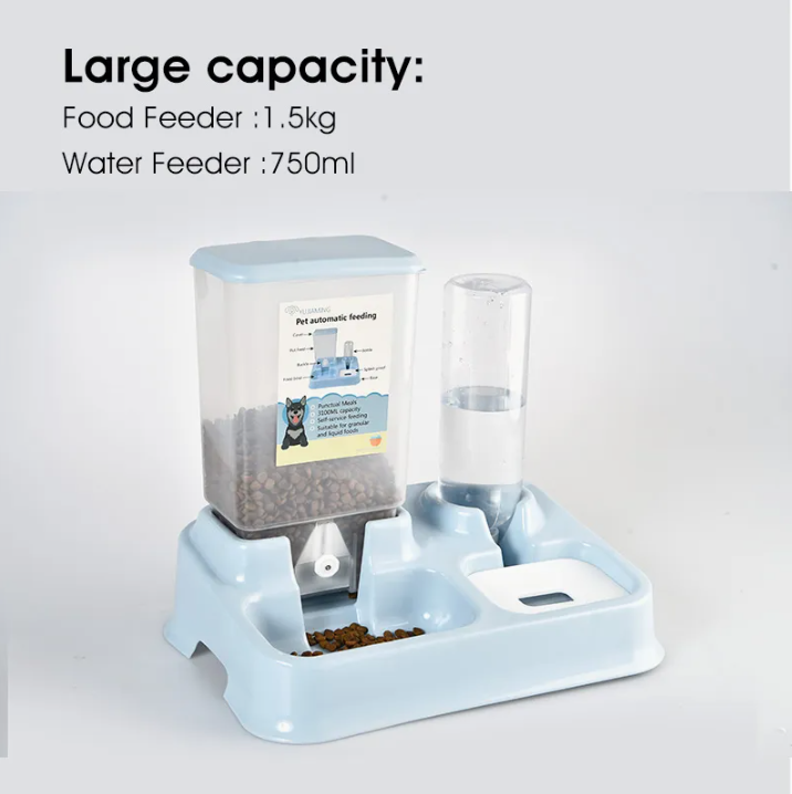 Automatic Pet Feeder & Water Dispenser Bowl for Dog & Cat Wholesale