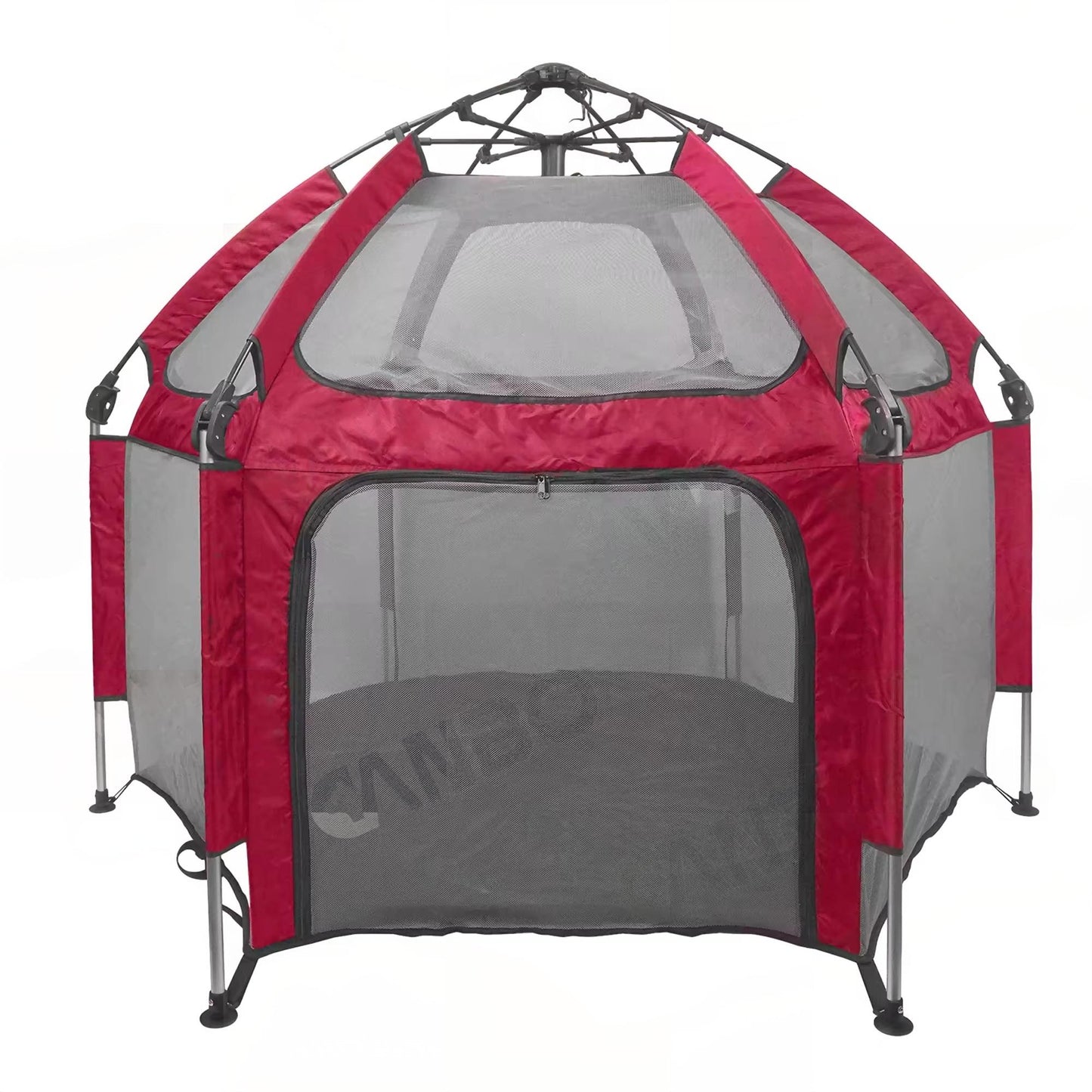Breathable Customizable Outdoor Quick-Setup Foldable Playpen Tent for Pets & Kids | Portable, Anti-Bite, Visual Dog Tent for Indoor & Outdoor Use