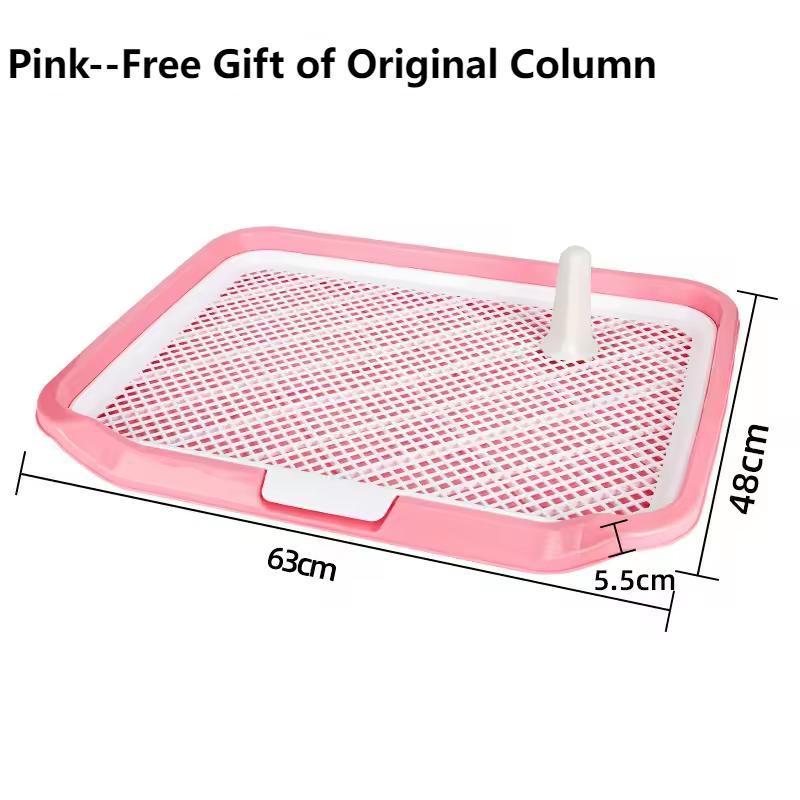 Washable Dog Toilet Tray | Large Pet Training Pad with Removable Grid & Urine Drawer – Indoor Puppy Potty for Small & Large Dogs