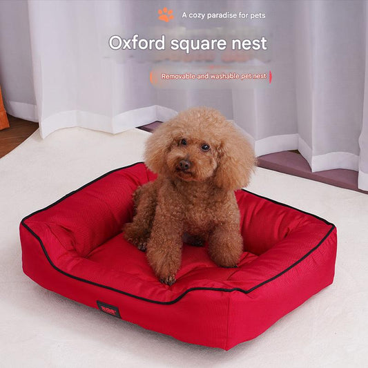 Durable Waterproof Pet Sofa Bed 🐾 | Removable & Washable Oxford Cloth Dog & Cat Bed | Scratch & Bite Resistant | Wholesale & OEM