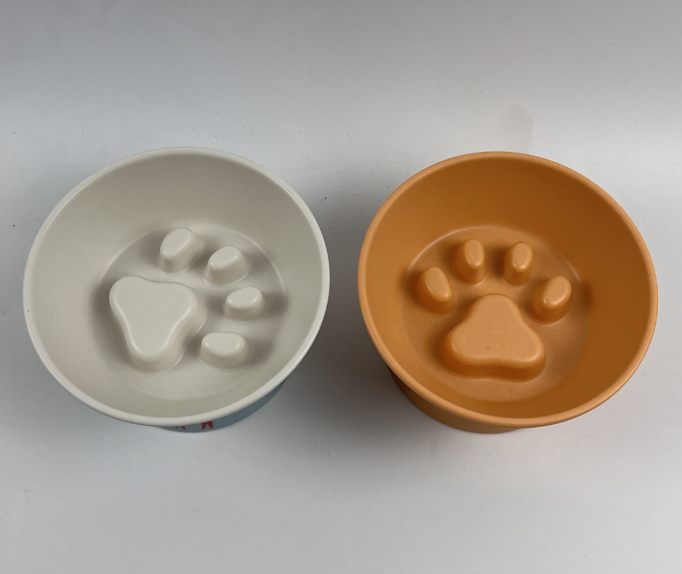 OEM/ODM Bamboo Pet Feeding Bowls | Eco-Friendly | Customizable Colors & Patterns | Protect Cat’s Neck