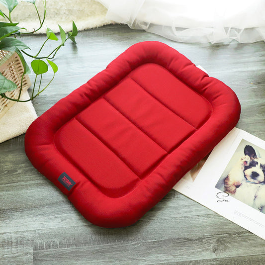 Oxford Waterproof Pet Bed Mat | Anti-Scratch, Easy-to-Clean Dog & Cat Sleeping Pad | Durable Oxford Cloth Pet Cushion for All Seasons