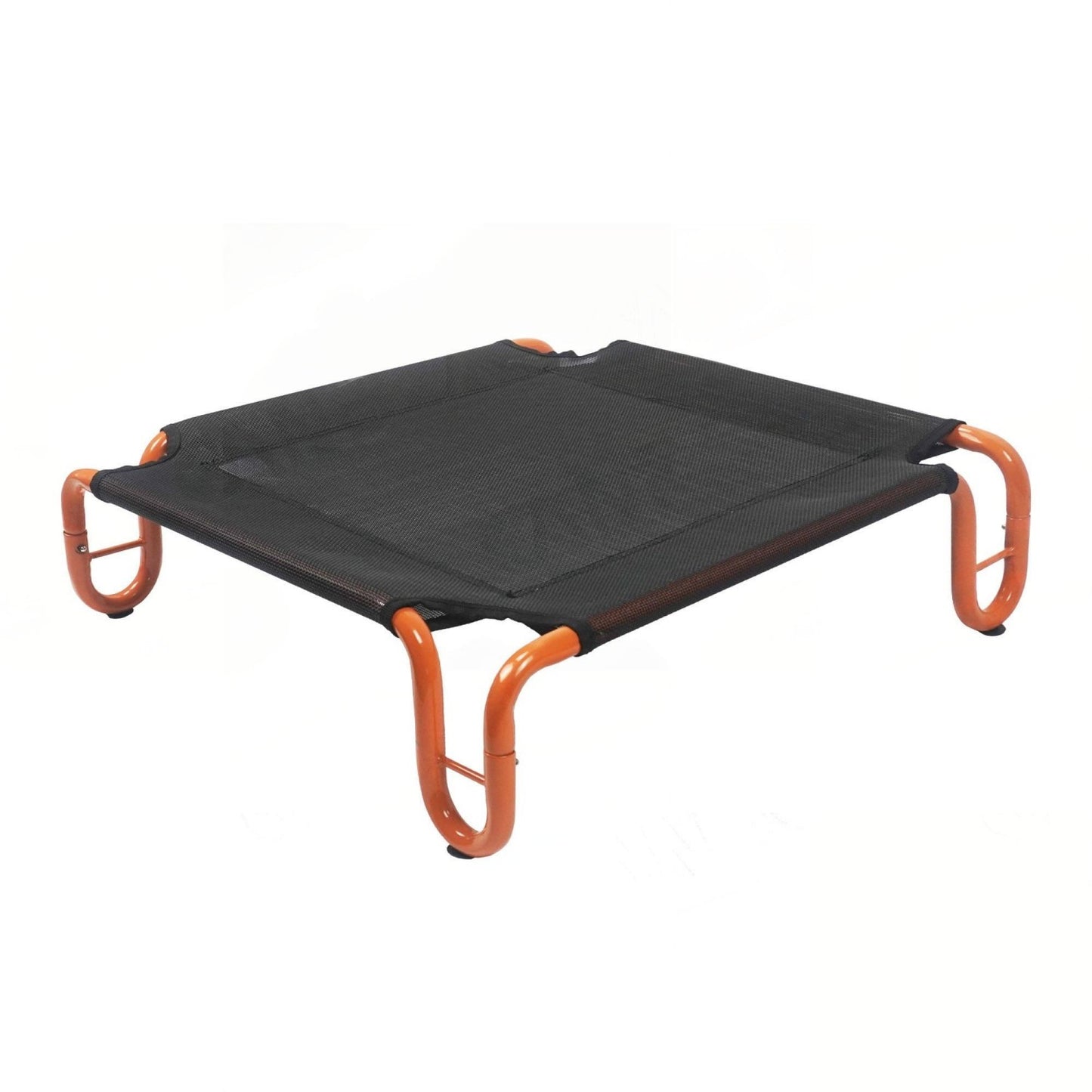 Outdoor Elevated Dog Bed | Waterproof & Chew-Resistant Pet Cot | Detachable Iron Frame with Teslin Mesh | Raised Cooling Dog Cot for Small, Medium & Large Dogs