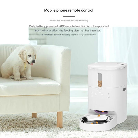 Smart Automatic Pet Feeder with WiFi APP Control | Dual Bowls | 3L / 6L Large Capacity | Cats & Dogs