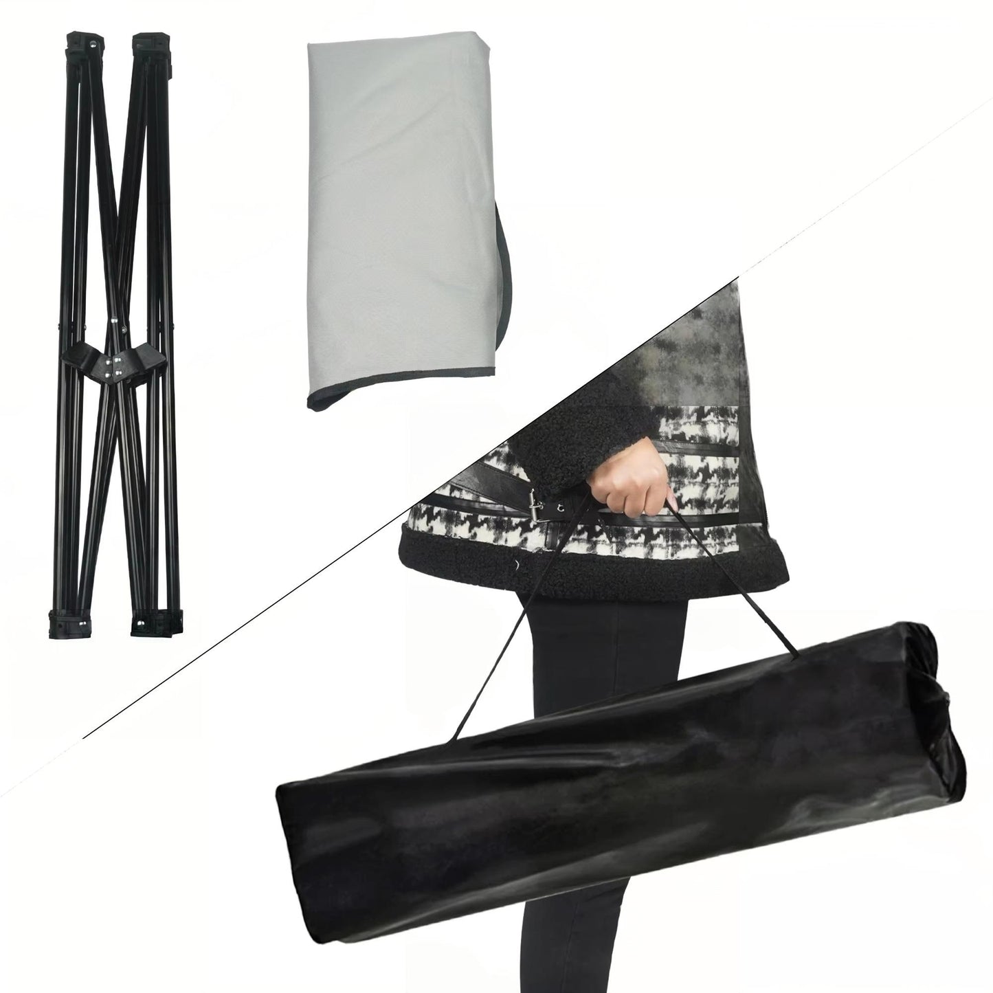 Foldable Elevated Pet Bed for Fall & Winter | Waterproof, Warm, Anti-Slip High Frame Dog Bed