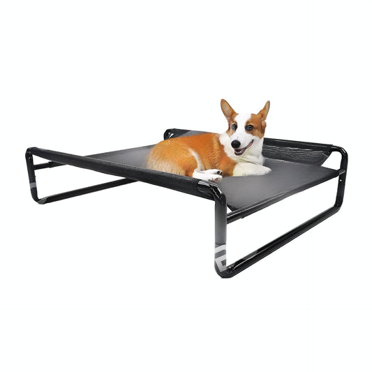 Elevated Cooling Dog Bed Cot – Breathable Raised Pet Bed for Small, Medium, Large & XL Dogs | Durable, Foldable & Easy to Clean