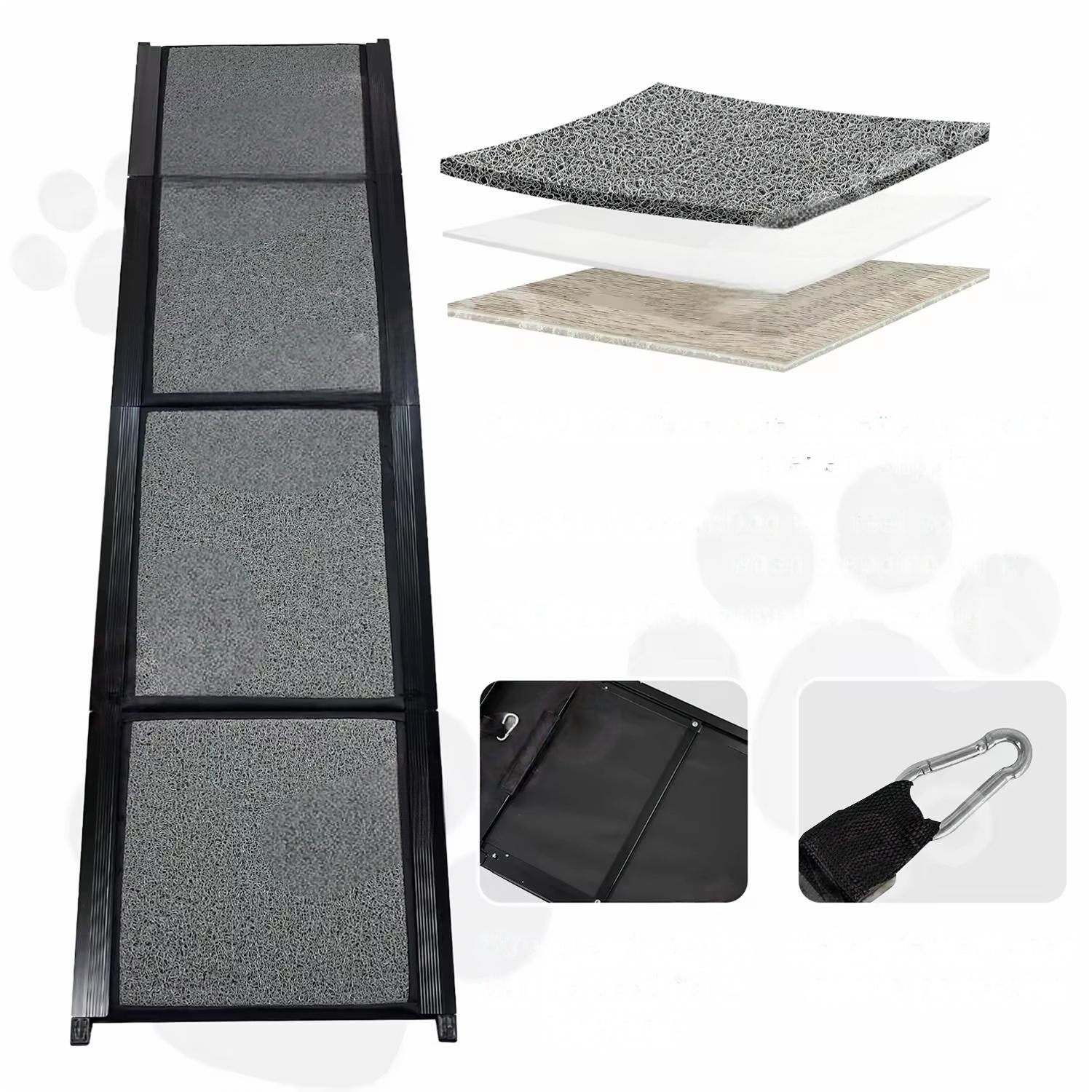 foldable dog car ramp for large dogs SUV entry