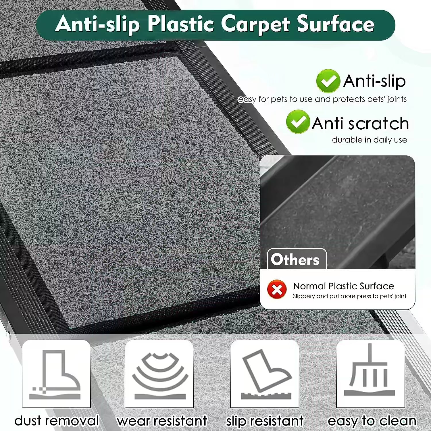 veterinary pet stair ramp safe stable design