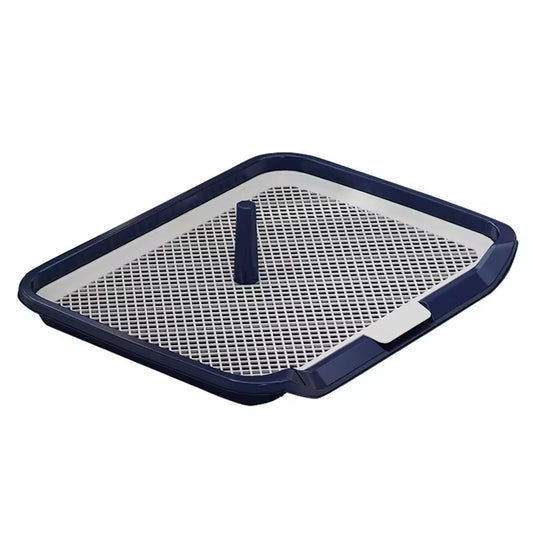 Washable Dog Toilet Tray | Large Pet Training Pad with Removable Grid & Urine Drawer – Indoor Puppy Potty for Small & Large Dogs