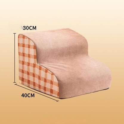 Pet Stairs for Small Dogs & Cats | Anti-Slip Washable Dog Ramp Steps for Bed & Sofa | Orthopedic Pet Ladder for Elderly Pets