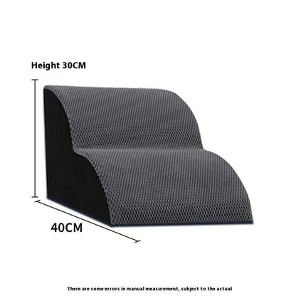 Pet Stairs for Small Dogs & Cats | Anti-Slip Washable Dog Ramp Steps for Bed & Sofa | Orthopedic Pet Ladder for Elderly Pets