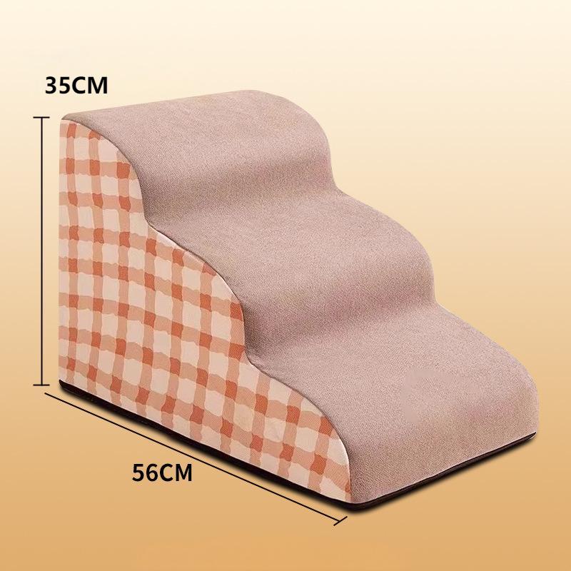 Pet Stairs for Small Dogs & Cats | Anti-Slip Washable Dog Ramp Steps for Bed & Sofa | Orthopedic Pet Ladder for Elderly Pets