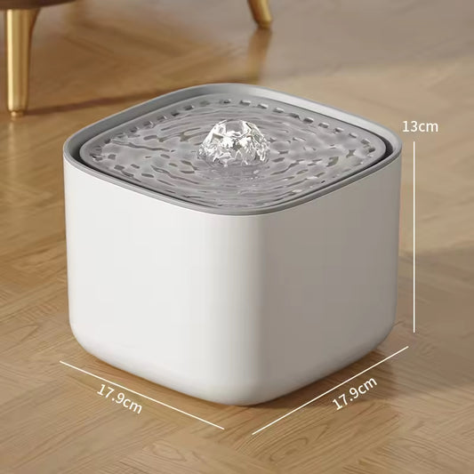 Automatic Pet Water Fountain with 4-Level Filtration | 3L Large Capacity | Quiet Flowing Water Dispenser for Dogs & Cats | Smart & Safe Hydration