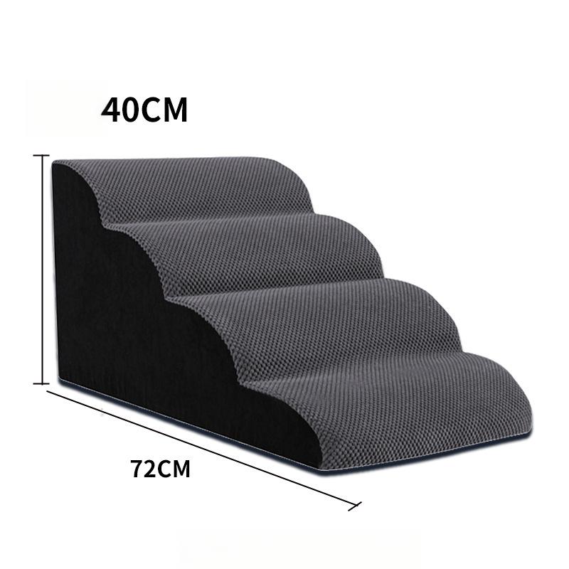 Pet Stairs for Small Dogs & Cats | Anti-Slip Washable Dog Ramp Steps for Bed & Sofa | Orthopedic Pet Ladder for Elderly Pets