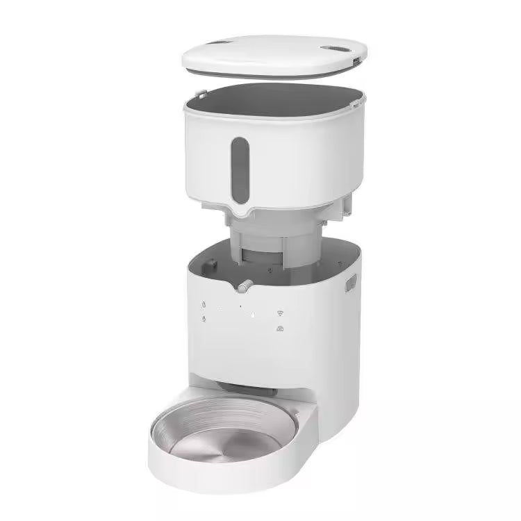 Smart Automatic Pet Feeder with WiFi APP Control | Dual Bowls | 3L / 6L Large Capacity | Cats & Dogs