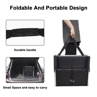 Portable Large Dog Car Ramp | Adjustable Aluminum Pet Ladder for Easy Access to Cars, Trucks & SUVs | Foldable, Non-Slip, Lightweight