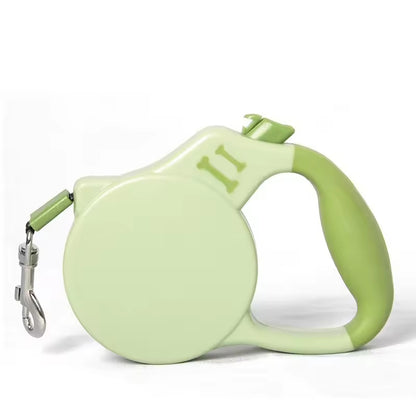 Retractable Dog Leash - 3m/5m Automatic Extension Leash for Small & Medium Dogs - Outdoor Pet Leash with One-Touch Brake