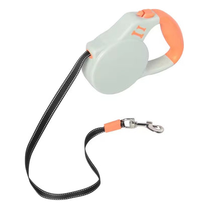 Retractable Dog Leash - 3m/5m Automatic Extension Leash for Small & Medium Dogs - Outdoor Pet Leash with One-Touch Brake
