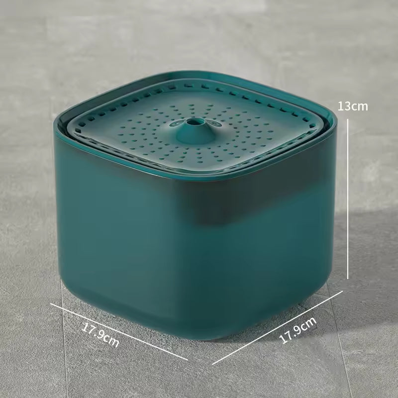 Automatic Pet Water Fountain with 4-Level Filtration | 3L Large Capacity | Quiet Flowing Water Dispenser for Dogs & Cats | Smart & Safe Hydration