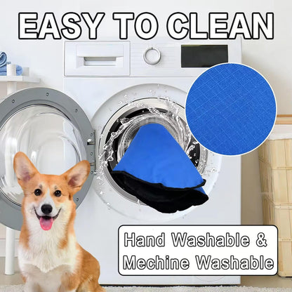 Foldable Elevated Pet Bed for Autumn &amp; Winter | Waterproof, Moisture-Proof, Portable High Frame Dog Bed