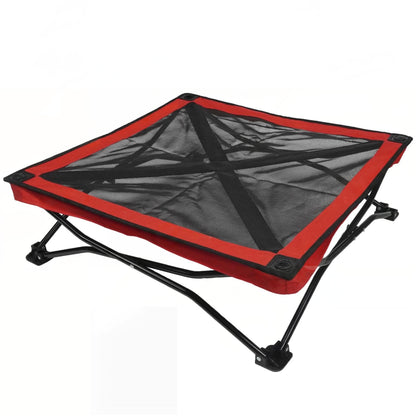 Breathable Summer Pet Bed for Small & Medium Dogs | Foldable, Waterproof, & Anti-Slip Dog Camping Bed for Indoor & Outdoor Use