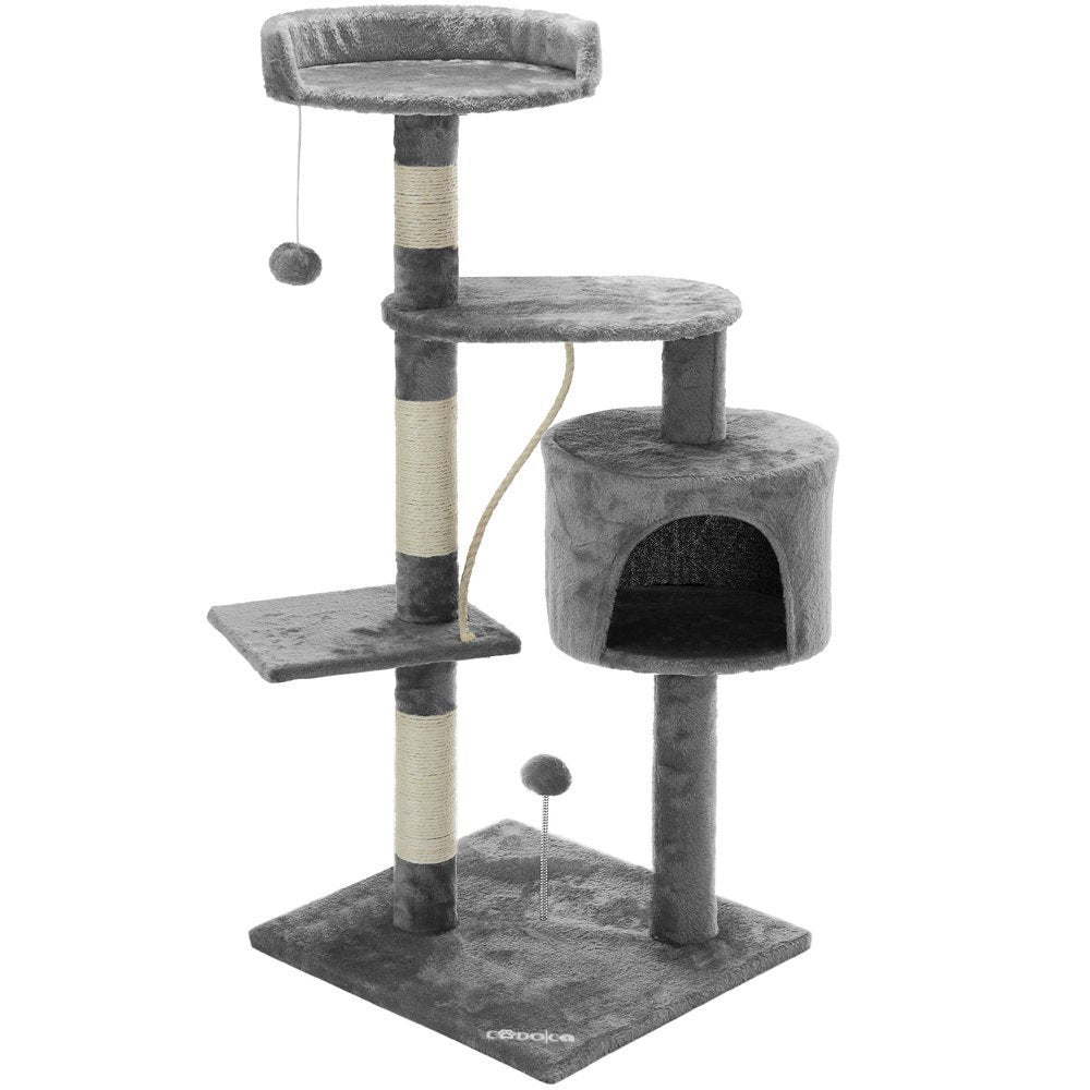 Sturdy Cat Tree & Pet Bed | CARB Board, Sisal & Paper Tube | Cat Climbing Tower, Scratching Post | Factory Direct Wholesale