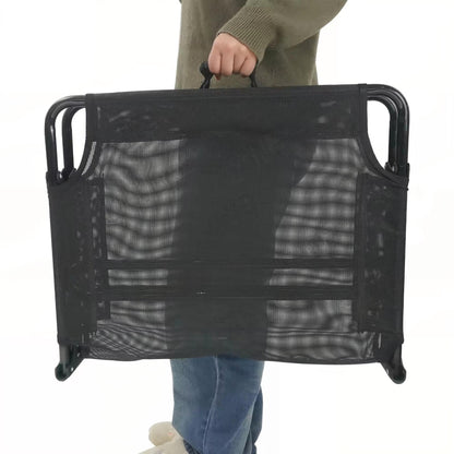 Foldable Elevated Dog Bed | Heavy Duty Waterproof Pet Bed for Medium & Large Dogs | Easy to Assemble, Portable Pet Cot for Outdoor & Indoor Use