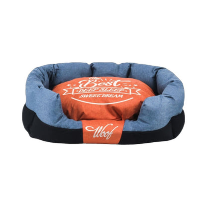 Luxury Teflon Pet Bed | Washable Dog Sofa & Cat Nest | Anti-Stain, Durable & Comfortable Pet House for Cats & Small Dogs
