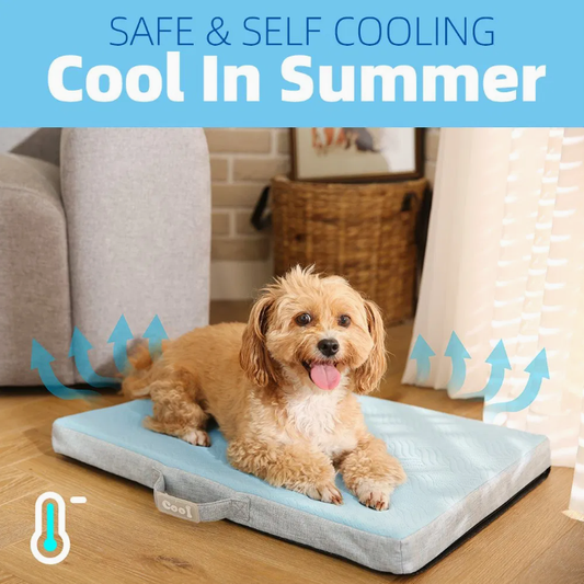 Customizable Summer Cooling Beds for Cats & Dogs (4 Size Options)