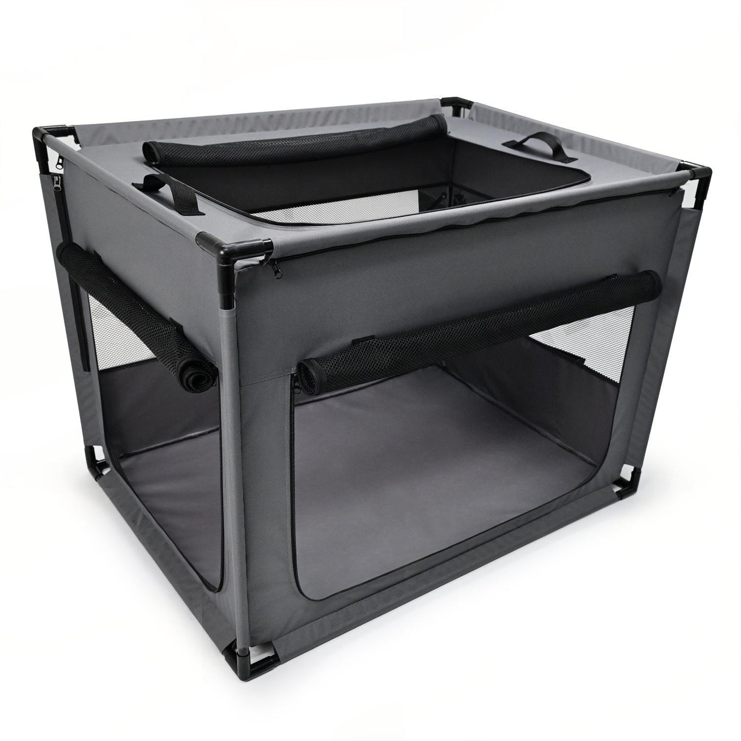 Extra Large Detachable Pet Crate | Foldable Oxford Dog & Cat Whelping Box | Heavy-Duty Indoor & Outdoor Kennel for Medium, Large & Multiple Pets