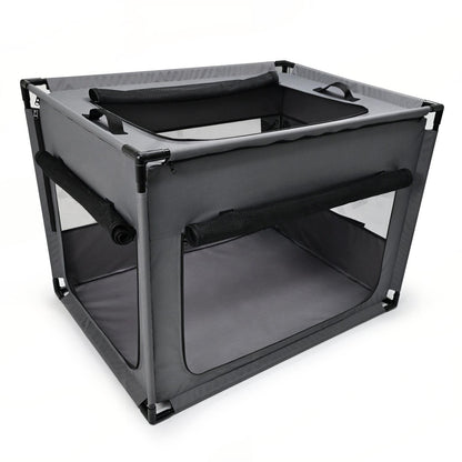 Extra Large Detachable Pet Crate | Foldable Oxford Dog & Cat Whelping Box | Heavy-Duty Indoor & Outdoor Kennel for Medium, Large & Multiple Pets