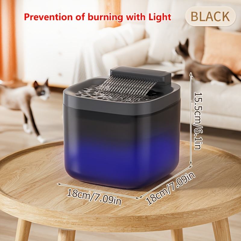 Smart Pet Water Fountain – Automatic Circulating Filtered Water Dispenser for Cats & Dogs – 3L Large Capacity, Quiet, Hygienic & Easy to Clean