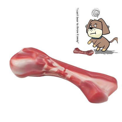 Durable Nylon Dog Chew Bone Toy | Teeth Cleaning &amp; Interactive Training Stick for Medium &amp; Large Dogs