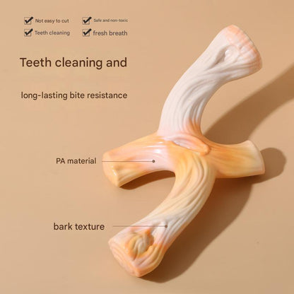 Durable X-Shaped Dog Chew Toy | Non-Toxic Stick for Large Dogs | Dental Care &amp; Interactive Training