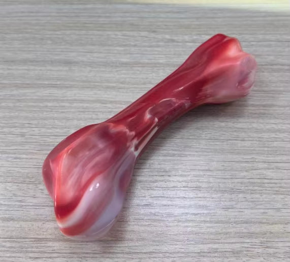 Durable Nylon Dog Chew Bone Toy | Teeth Cleaning &amp; Interactive Training Stick for Medium &amp; Large Dogs