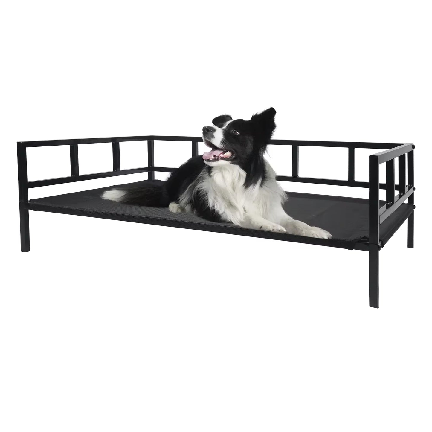 Elevated Steel Frame Dog Bed | Waterproof, Breathable, Durable, and Easy to Clean | Outdoor & Indoor Pet Bed for Dogs