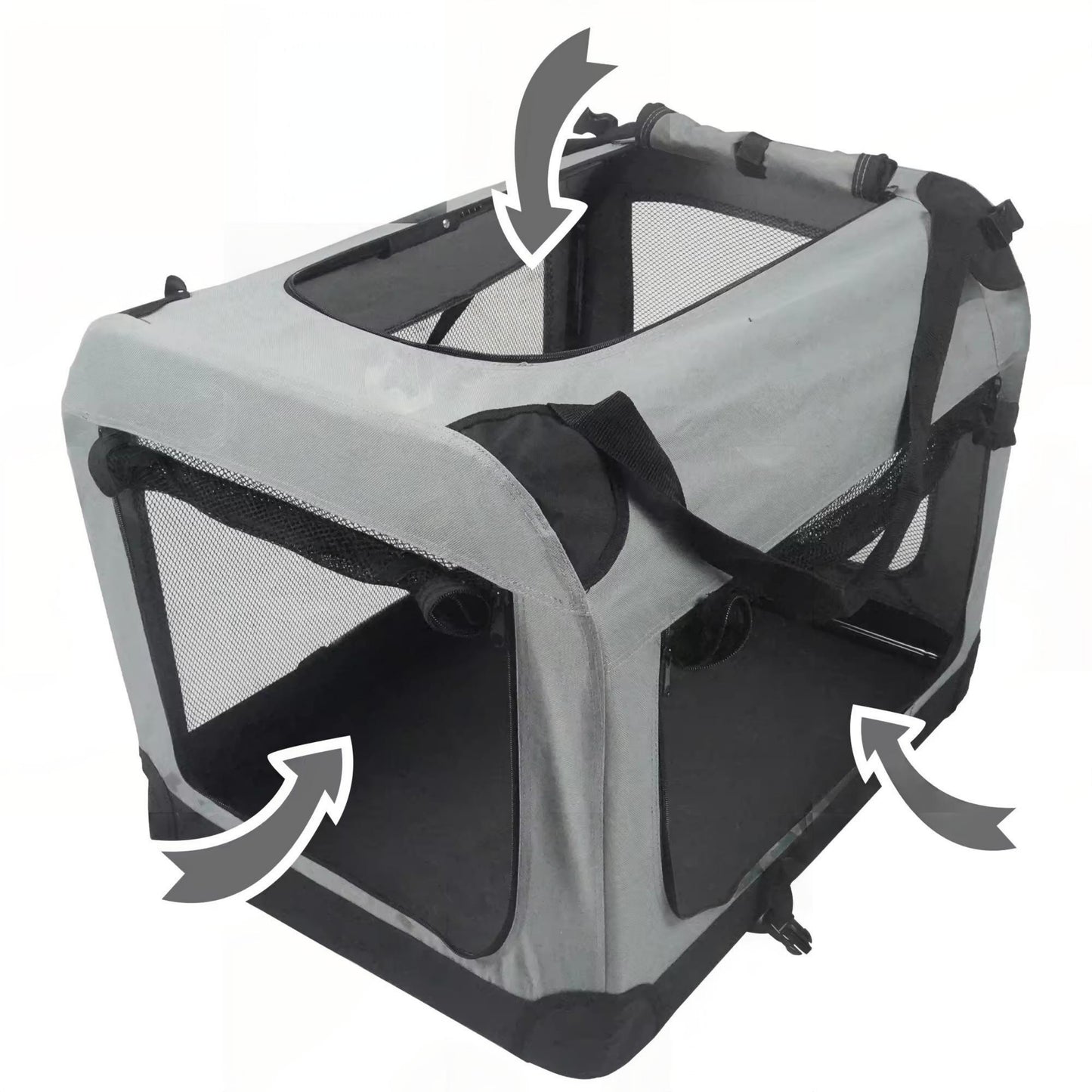 PHH-PC05 Portable Pet Crate | Foldable Dog & Cat Tent Kennel | Travel Carrier for Pets