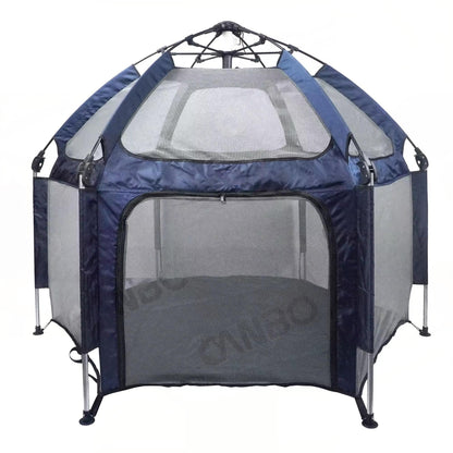 Breathable Customizable Outdoor Quick-Setup Foldable Playpen Tent for Pets & Kids | Portable, Anti-Bite, Visual Dog Tent for Indoor & Outdoor Use