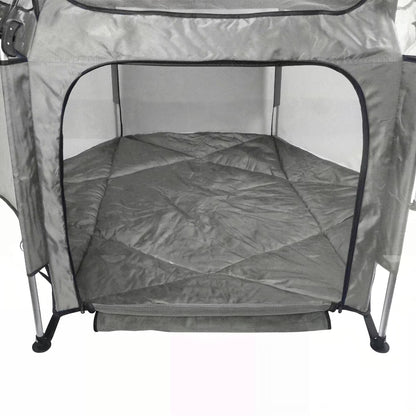Breathable Customizable Outdoor Quick-Setup Foldable Playpen Tent for Pets & Kids | Portable, Anti-Bite, Visual Dog Tent for Indoor & Outdoor Use