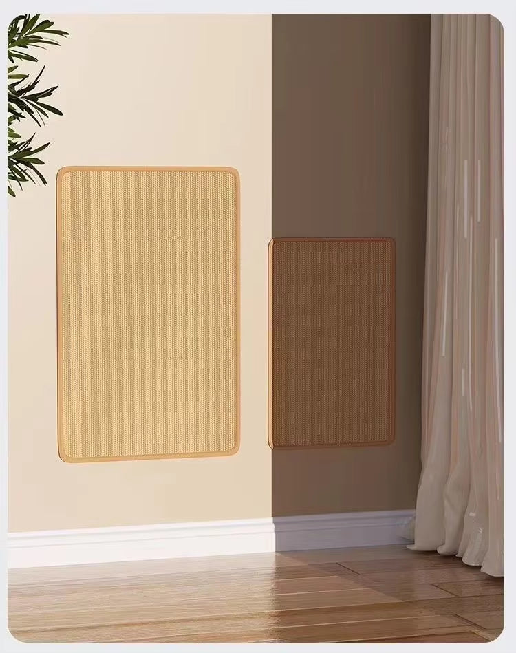 Wall-Mounted Sisal Cat Scratcher Pad | No-Shed Scratch Board Protector for Sofa & Furniture | Durable, Washable Cat Claw Mat – Multiple Sizes