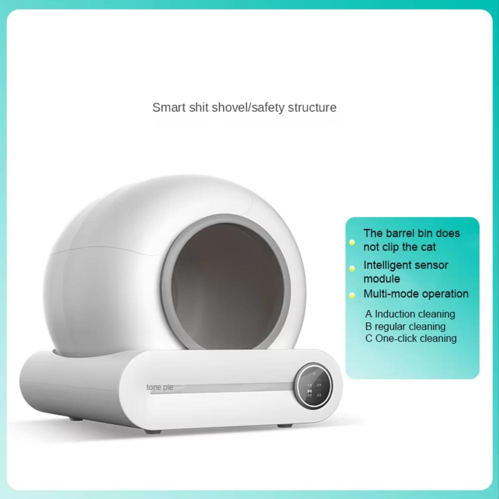 Automatic Self-Cleaning Cat Litter Box | Smart Odor Control | Large Capacity APP-Connected Cat Toilet