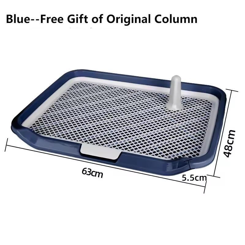 Washable Dog Toilet Tray | Large Pet Training Pad with Removable Grid & Urine Drawer – Indoor Puppy Potty for Small & Large Dogs