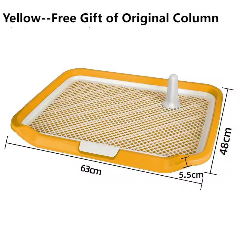 Washable Dog Toilet Tray | Large Pet Training Pad with Removable Grid & Urine Drawer – Indoor Puppy Potty for Small & Large Dogs