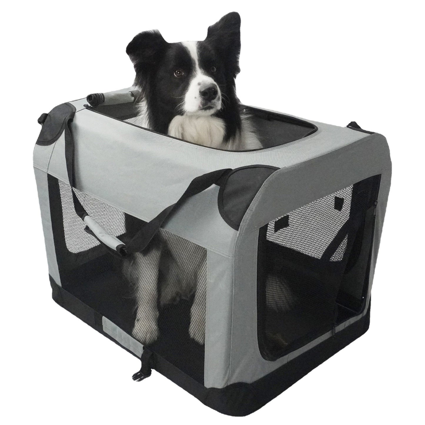 PHH-PC05 Portable Pet Crate | Foldable Dog & Cat Tent Kennel | Travel Carrier for Pets