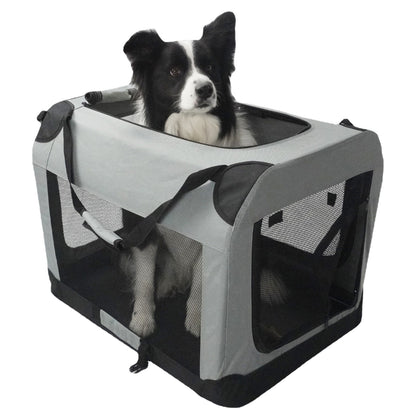 PHH-PC05 Portable Pet Crate | Foldable Dog & Cat Tent Kennel | Travel Carrier for Pets