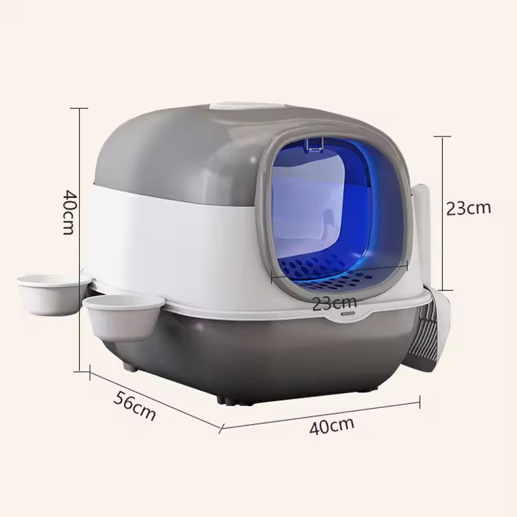 Enclosed Cat Litter Box with Door | Odor Control, Easy Clean & Wholesale Available