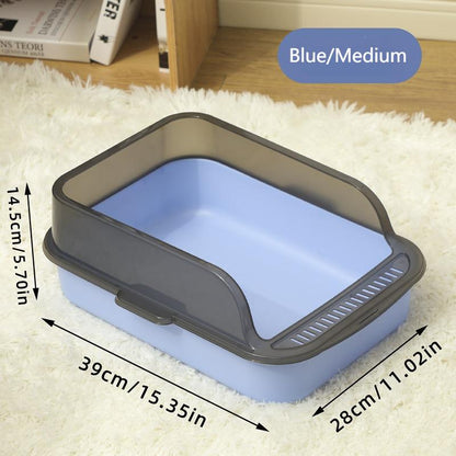 Big capacity litter box with free oversized scoop – wholesale cat supplies