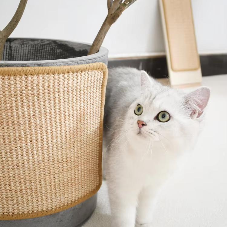 Wall-Mounted Sisal Cat Scratcher Pad | No-Shed Scratch Board Protector for Sofa & Furniture | Durable, Washable Cat Claw Mat – Multiple Sizes