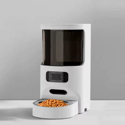 Automatic Pet Feeder with Timer & Portion Control | Smart Cat & Dog Food Dispenser | 4L Capacity | APP Control & Camera