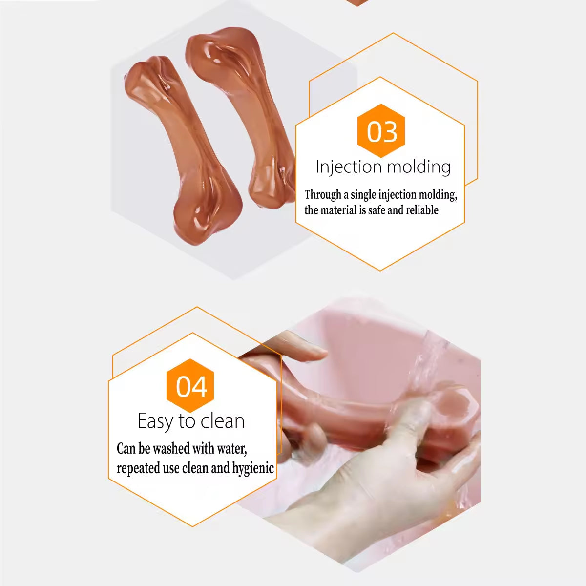 Durable Nylon Dog Chew Bone Toy | Teeth Cleaning &amp; Interactive Training Stick for Medium &amp; Large Dogs
